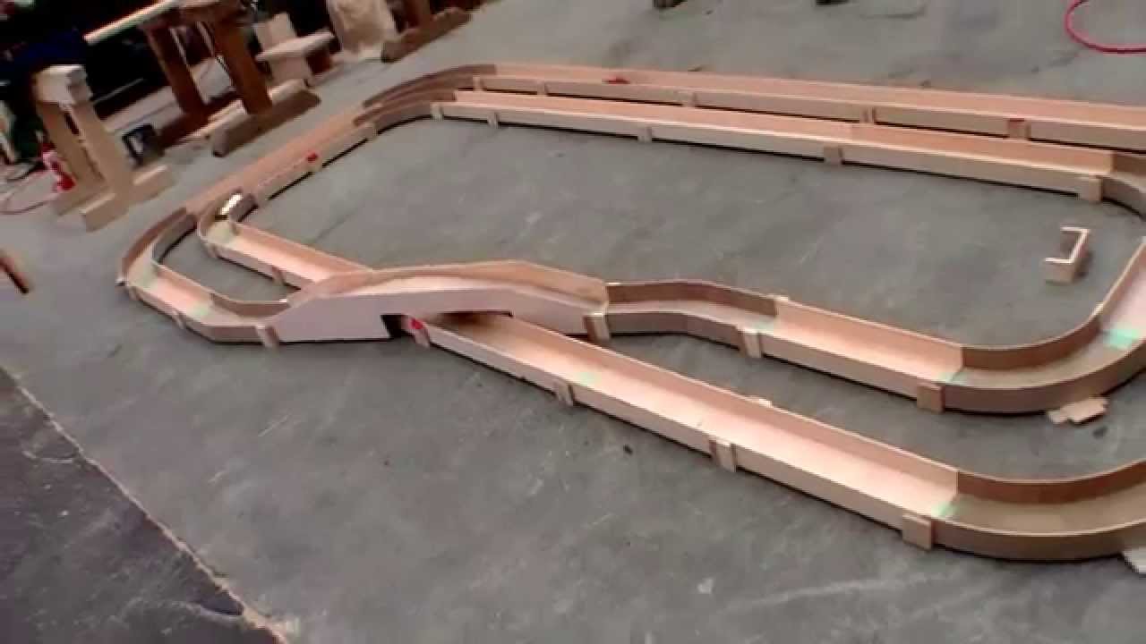 ミニ四駆 自作木製コース Youtube