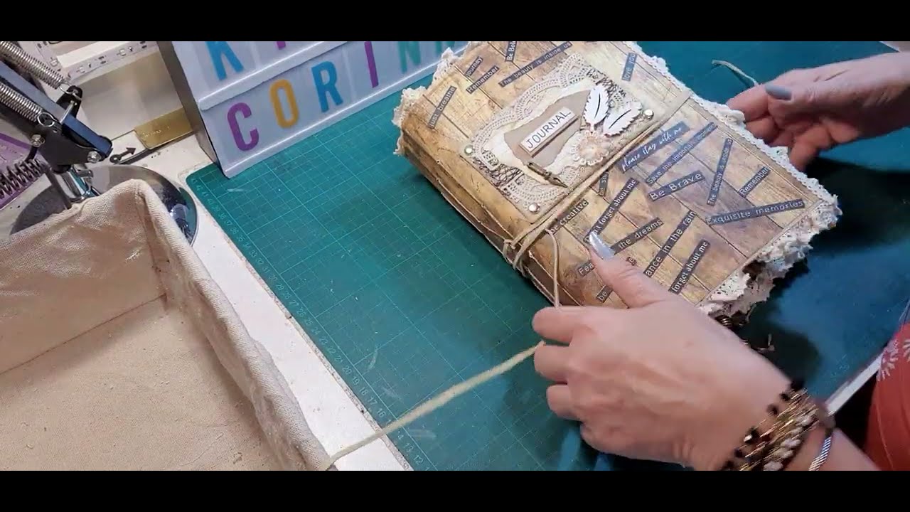 TUTO JUNK - RELIURE FINITIONS PRÉSENTATION