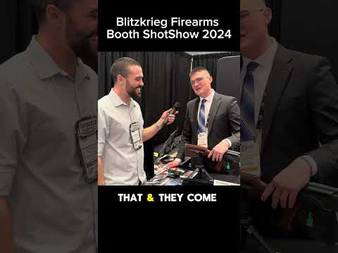 BlitzKrieg Firearms Milled AK receivers, at Shot Show 2024 #shorts #fuddbusters #akm #milled