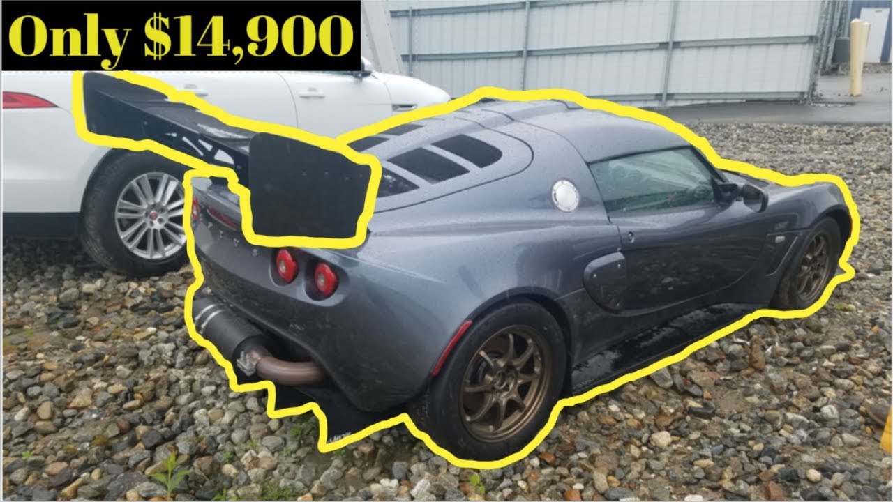 Copart This is what a 15,000 bid gets you. Cheap Bentley, Lotus