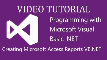 Create Report VB net - How to create access crystal report in vb.net