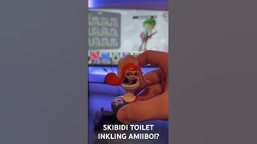 WHAT HAPPENS WHEN YOU SCAN THE CUSTOM SKIBIDI TOILET INKLING AMIIBO IN SPLATOON 3!?