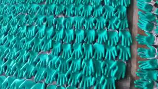 خط تولید دستکش کار با روکش لاتکس ضد برش- Latex Covered Glove