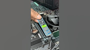 How to install SSD  #ssd #install #howto #motherboard #shortvideo #youtube
