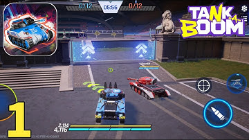 Tank a Boom Gameplay Walkthrough Part 1 (ios, Android)
