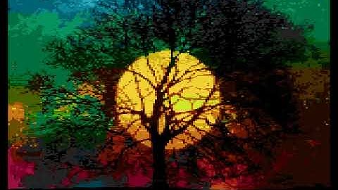 lessons of lead intro by emkay for Atari 8-bit