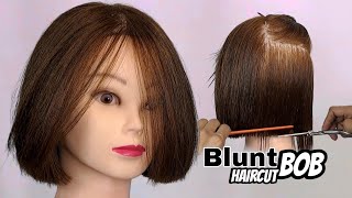 Bob haircut | Blunt Bob cut tutorial