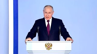 Orędzie Putina. Prezydent Rosji miotał absurdalnymi oskarżeniami