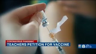 Pinellas School Board to ask DeSantis to put teachers on vaccine priority list