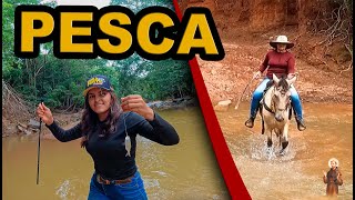 Pesca a Cavalo na Fazenda