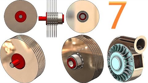 7-Project 50| Tesla Turbine (Turbo Pump) |SolidWorks Tutorial: rotor sub-Assembly