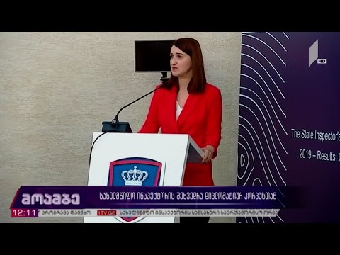 სახელმწიფო ინსპექტორის შეხვედრა დიპლომატიურ კორპუსთან