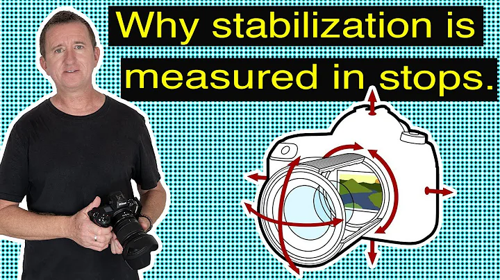 IMAGE STABILIZATION rated in STOPS - what on earth does that mean? Photography basics explained.