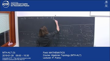 Algebraic Topology (MTH-ALT) Lecture 3