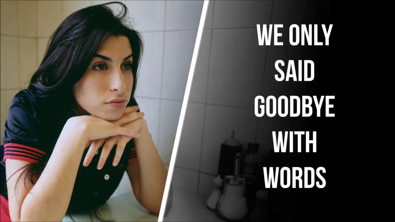 Amy Winehouse Back To Black Lyrics Deutsch