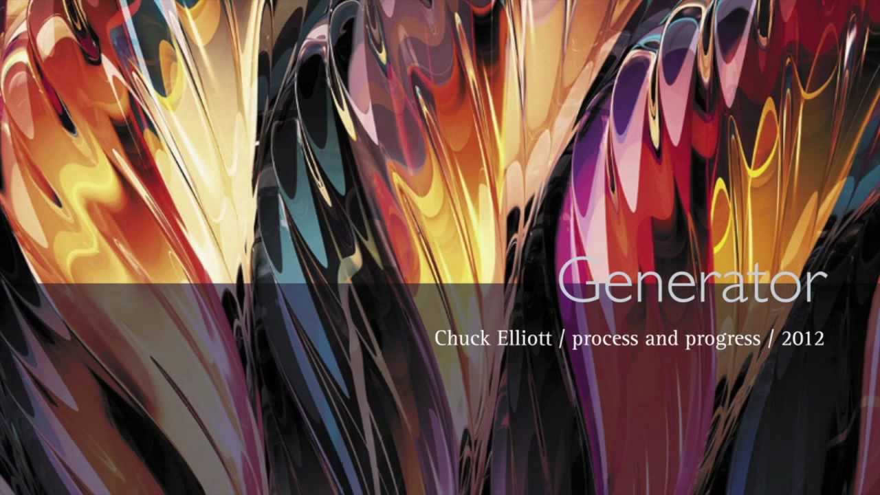 Chuck Elliott - Generator - Catto Gallery 2012