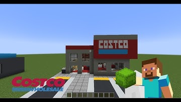 Minecraft Tutorial: How To Build A Costco (2021 City Build)