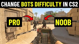 How To Change Bots Difficulty in CS2 (EASY) | CS2 Bots Difficulty