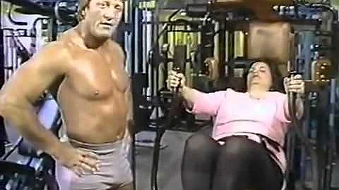 "Mr Wonderful" Paul Orndorff at the Gym  (1984)