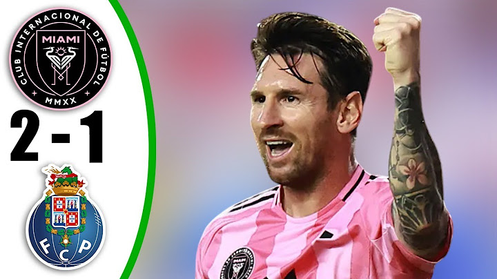 Messi Hat-Trick 💥 Inter Miami vs Porto 2-1- All Goals & Highlights - Club World Cup 2025