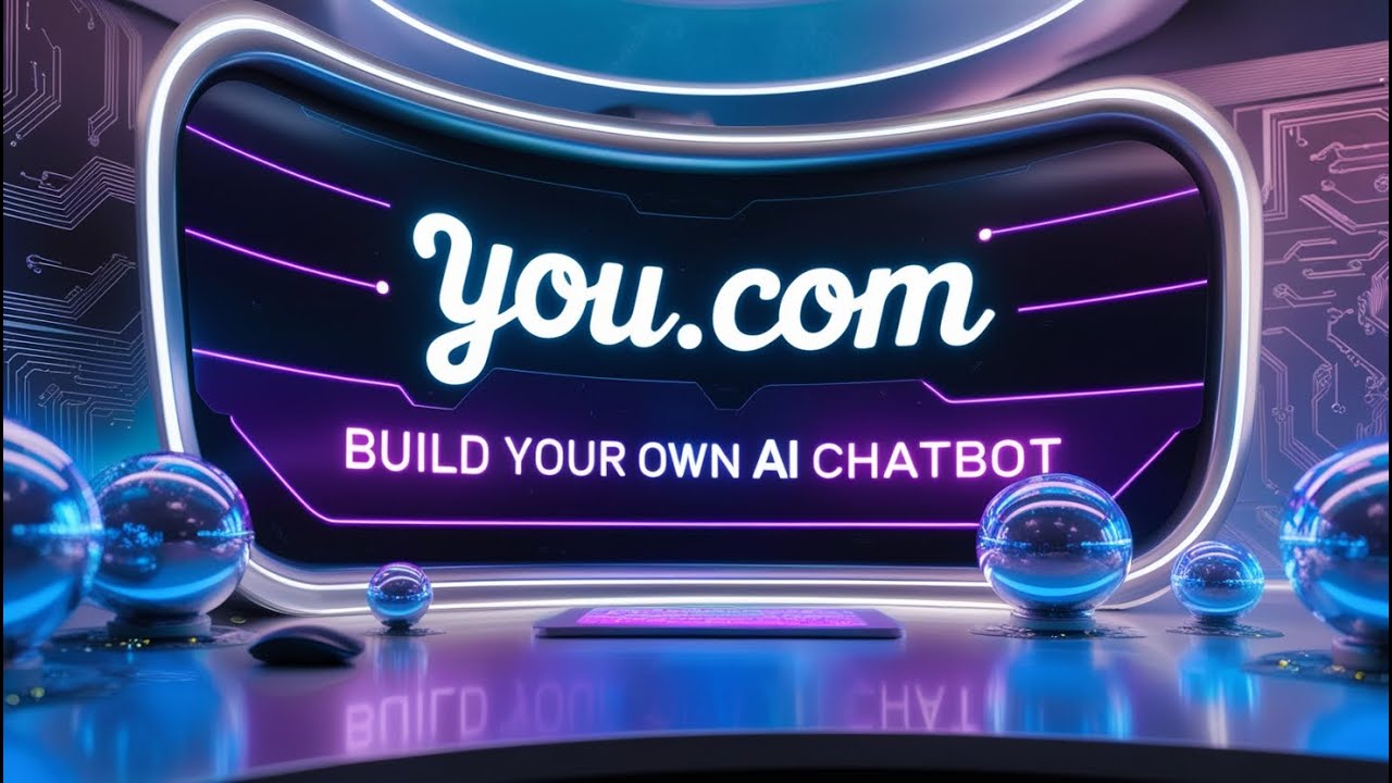 How to Build Your Own AI Chatbot !You.com - YouTube