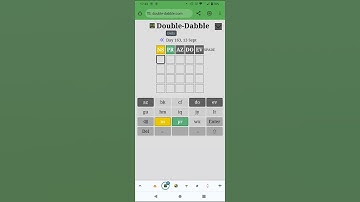 Wordle with paired-up letters! (Double-dabble puzzle for 13 Sep 24) #speedsolving #wordgames