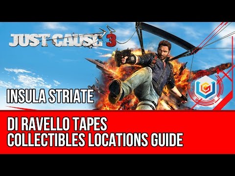 Just Cause 3 - All Di Ravello Tapes Collectibles Locations - Insula Striate (Diary of the Madman)