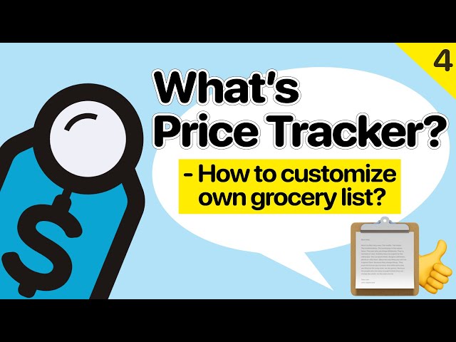 What is Price Tracker in Hargapedia | Customize your own grocery list in Hargapedia 😲? class=