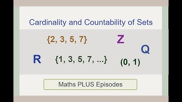 Cardinality and Countability of Sets [EP1]