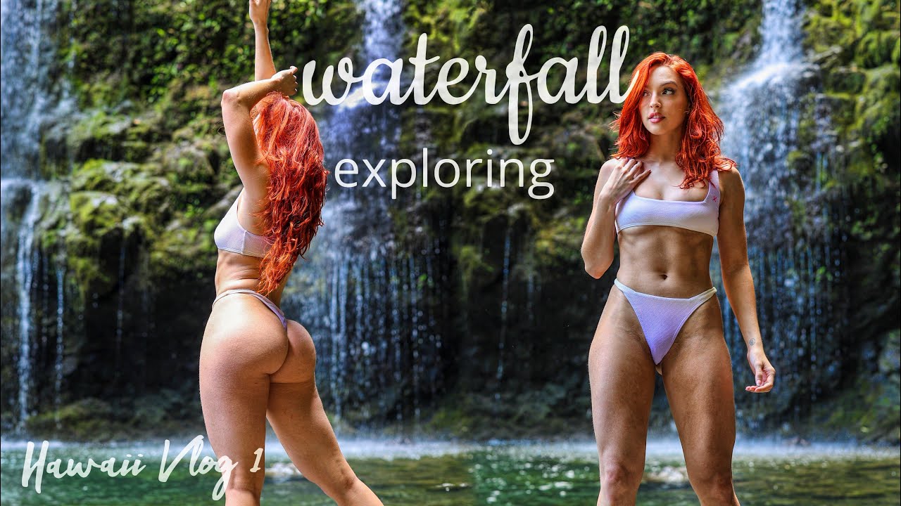 Chasing Waterfalls w/ @Slayeas and @itsbellaxrose | Hawaii Vlog #1