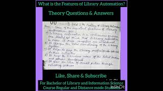 What is the Features of Library Automation?