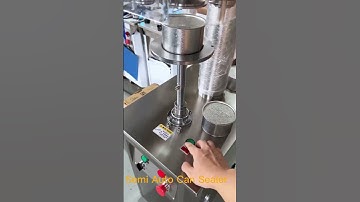 SLV20 Can Sealer , Semi Automatic Can Sealing Machine for Tin Can, Manual Can Sealer Machine Factory