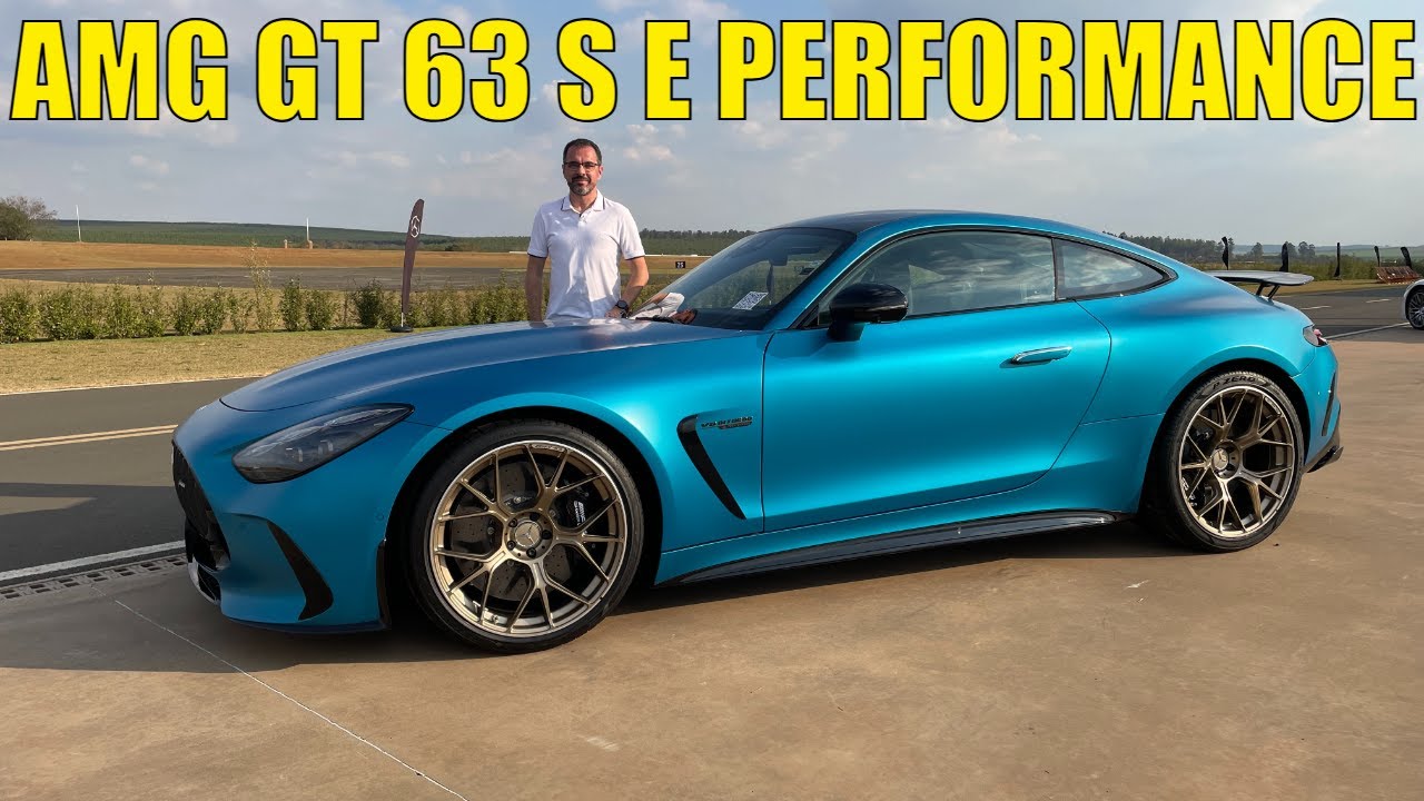 Mercedes-AMG GT 63 S E Performance - O ápice dos esportivos AMG
