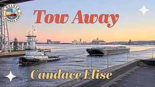 'Tow Away' Candace Elise departed Duluth 05/09/2024 by Duluth Harbor Cam 7,278 views 11 days ago 6 minutes, 11 seconds