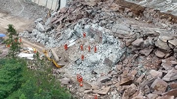 6 rescued after landslide in C China, 7 still missing