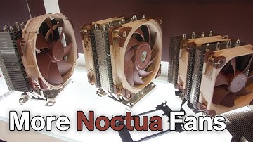 More & Better Cooling From Noctua  And Even A Desk Fan | Computex 2018