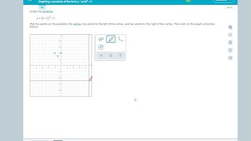 graphing a parabola in ALEKS