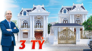 Mẫu Biệt Thự 2 Tầng Tân Cổ Điển Đẹp Không Rời Mắt Trị Giá 3 Tỷ Tại Huyện Ân Thi Tỉnh Hưng Yên
