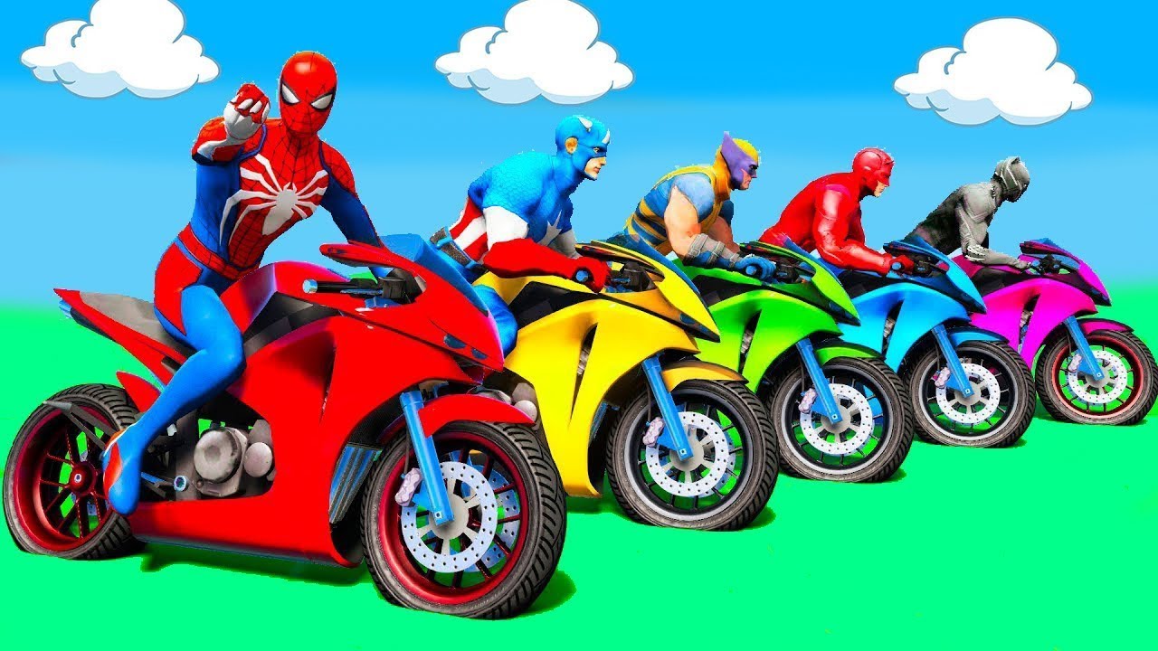 الرجل العنكبوت انقاذ باتمان Spider-Man Rescue batman vs iron man vs venom funny Game GTA 5 superhero