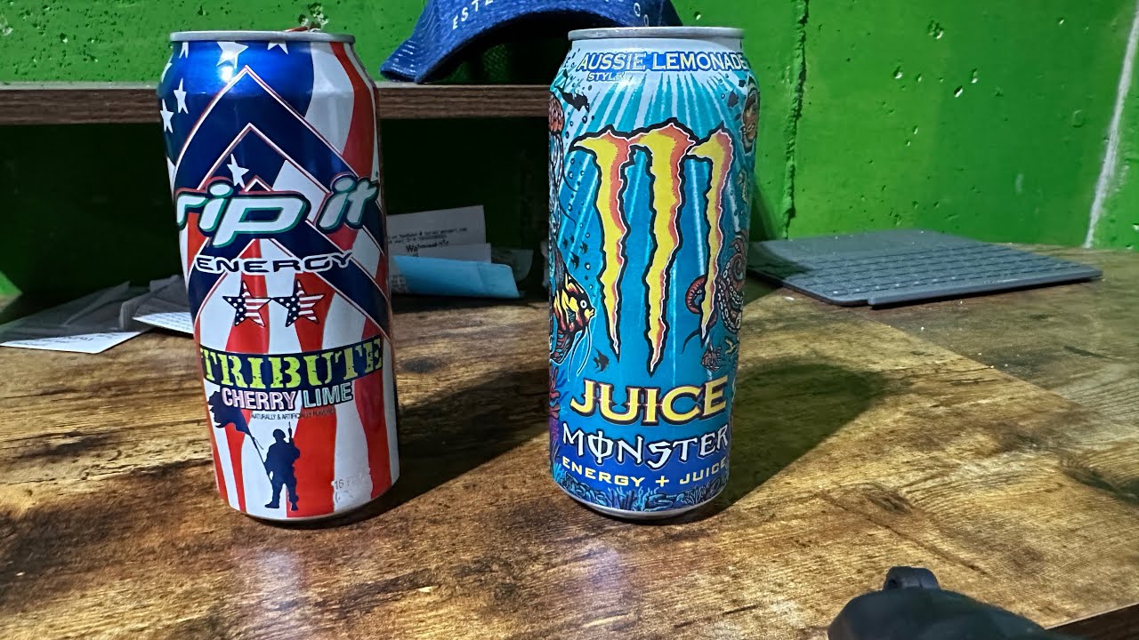Monster Vs Rip it - YouTube