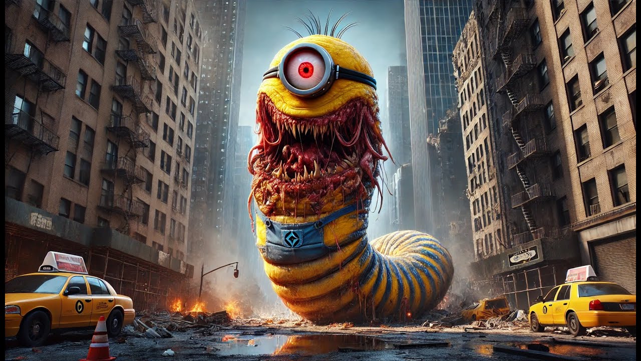 Minion.EXE Worm minion. Story of transformation #minion #transformation ...