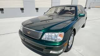 1998 Lexus LS400 Imperial Jade Pearl Walk Around | 4K