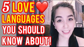 LOVE LANGUAGES NA DAPAT MO  MALAMAN Para Maging Matatag Ang Relasyon | Cherryl Ting