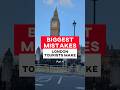 Mistakes London tourists make (part 4) #londontrip #london