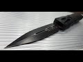 I Just Paid $400.00 for a Switchblade KNIFE! 🤔 Microtech Dirac BlackOut Delta D/E Tactical Auto OTF