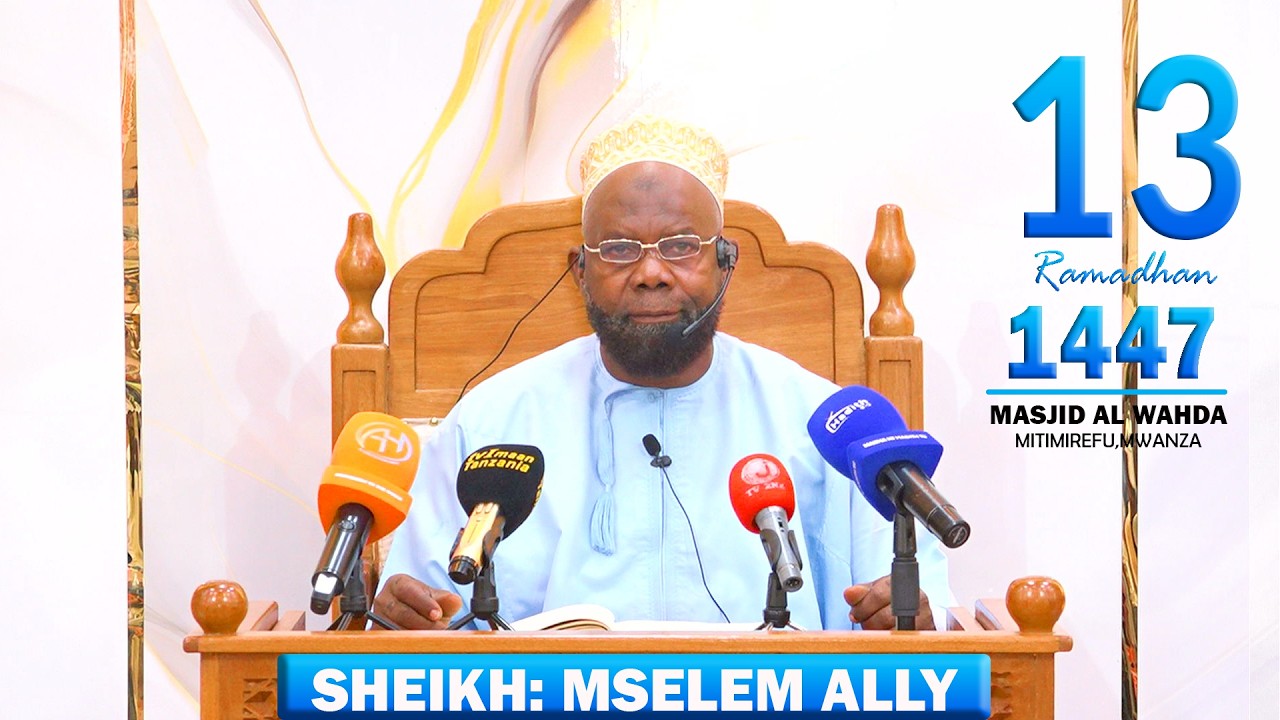 #LIVE: TAFSIR YA QUR`AN ||SHEIKH MSELLEM ALLY || 28/02/2026  MASJID AL WAHDA  MWANZA