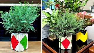 Tell you how to make beautiful and cost effective plant pots