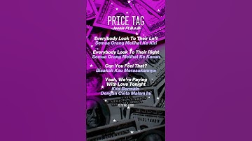 Thumbnail of Price Tag - Jessie Fr B.o.B #jessiecaofficial #trending