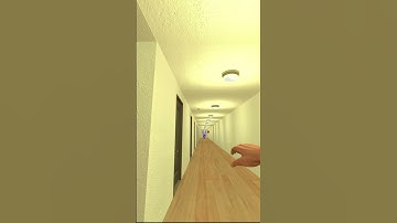 Ao oni Nextbot chasing me in liminal hotel Gmod #garrysmod #nextbots #gmod #gmodnextbots #shorts