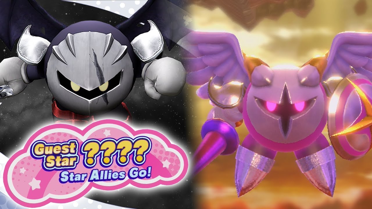 FINAL BATTLE OF THE KNIGHTS!! Kirby Star Allies - Guest Star ???? Star  Allies Go! (Dark Meta Knight) - YouTube